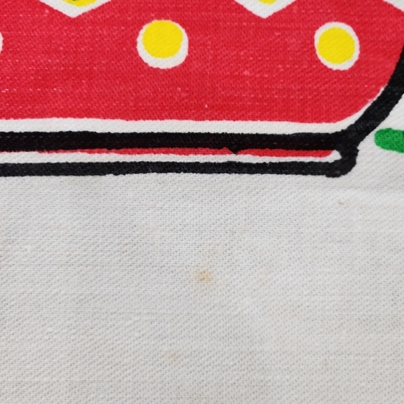 Vintage 50s Cooking Barth and Dryfuss Apron Barbecue Recipe Cotton USA Made - Picture 8 of 9